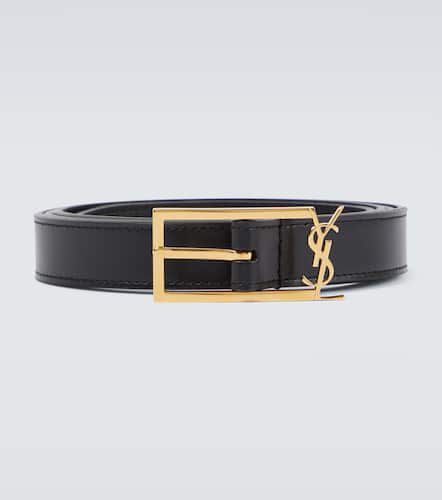 New Cassandre logo leather belt - Saint Laurent - Modalova