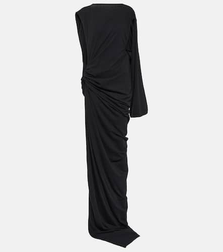Vestido largo Sphinx de algodón drapeado - Rick Owens - Modalova
