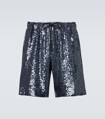 Bermudas con lentejuelas - Dries Van Noten - Modalova