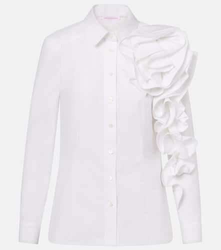 Camisa Rosette de algodón - Carolina Herrera - Modalova