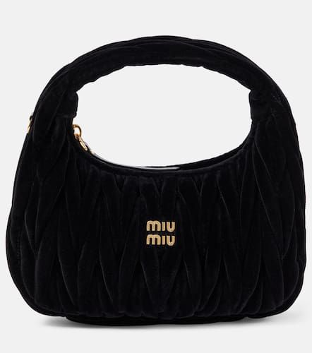 Wander Small velvet shoulder bag - Miu Miu - Modalova