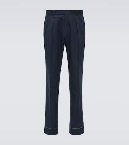 Pantaloni chino Elba in gabardine di cotone - Brioni - Modalova