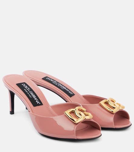 Keira DG 60 patent leather mules - Dolce&Gabbana - Modalova