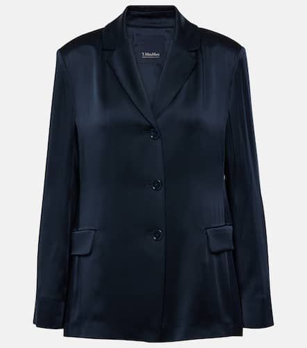 S Max Mara Blazer Guido de satén - 'S Max Mara - Modalova