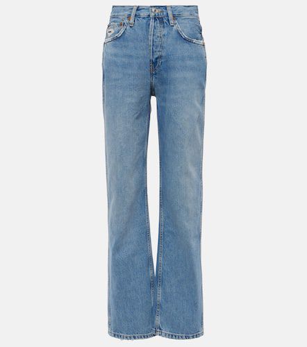 Re/Done High-Rise Straight Jeans - Re/Done - Modalova