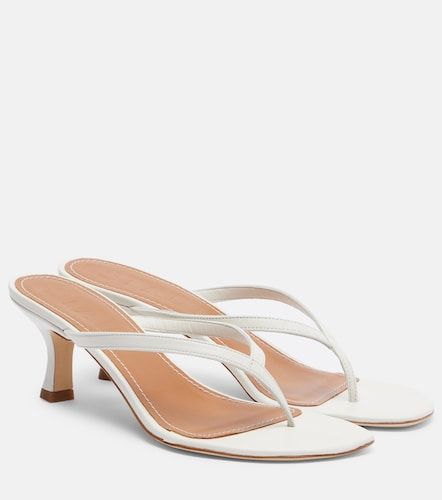 Staud Freja leather thong sandals - Staud - Modalova