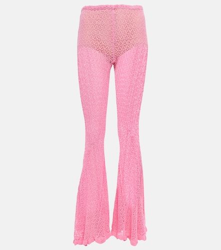 Blumarine Crochet flared pants - Blumarine - Modalova