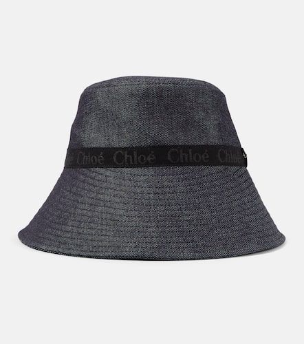 Chloé Hut Woody aus Denim - Chloe - Modalova