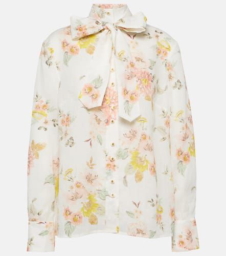 Zimmermann Floral ramie blouse - Zimmermann - Modalova