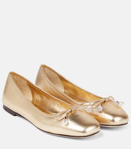 Bailarinas Elme de piel metalizada - Jimmy Choo - Modalova