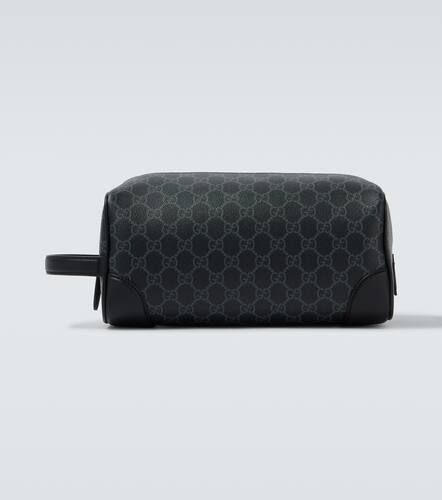 Bolso neceser mediano de lona GG - Gucci - Modalova