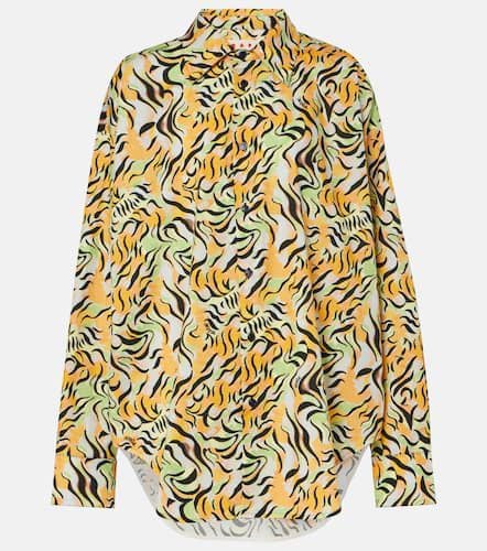 Marni Camisa de algodón estampada - Marni - Modalova