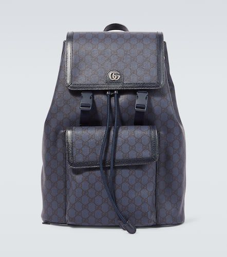 GG Supreme canvas and leather backpack - Gucci - Modalova