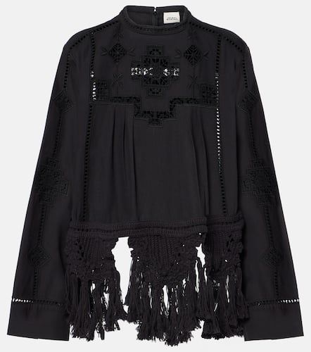 Blusa Severine de macramé de algodón - Isabel Marant - Modalova