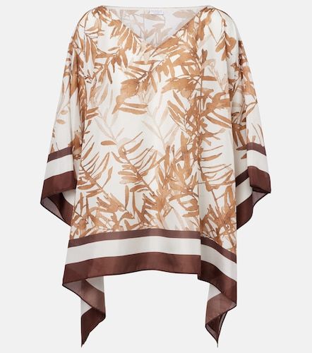 Brunello Cucinelli Printed silk top - Brunello Cucinelli - Modalova
