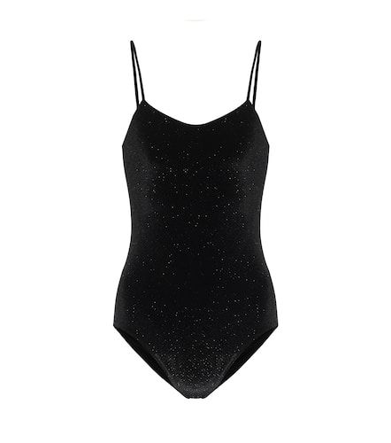 Body de terciopelo con glitter - Alexandre Vauthier - Modalova