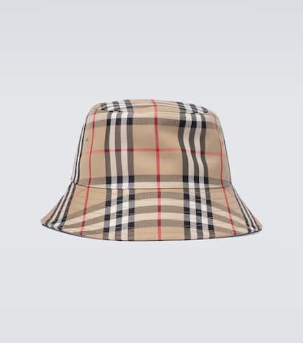 Sombrero de pescador con Check - Burberry - Modalova