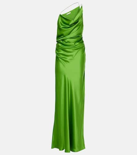 One-Shoulder-Robe aus Seidensatin - The Sei - Modalova