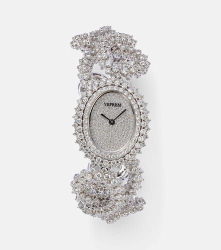 Orologio Y-Momento in oro bianco 18kt con diamanti - Yeprem - Modalova