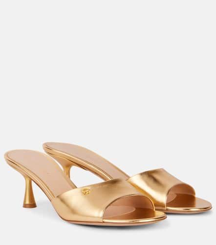 Pantoletten Ascent 55 aus Leder - Gianvito Rossi - Modalova