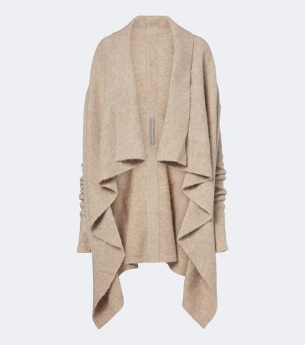 Cardigan in misto alpaca e lana - Rick Owens - Modalova
