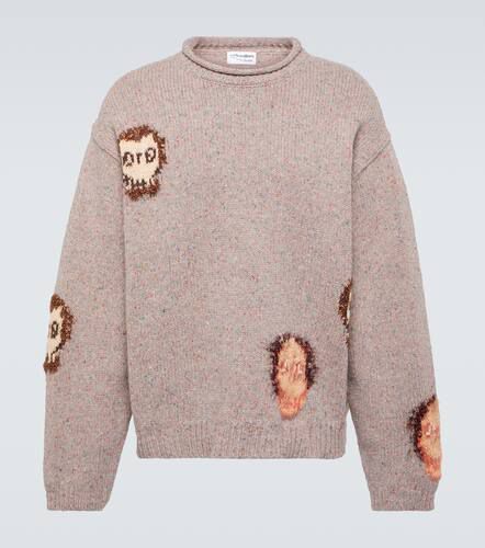 Wool-blend jacquard sweater - Acne Studios - Modalova