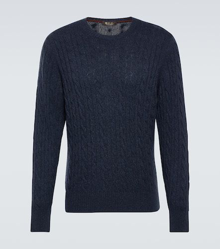 Cable-knit cashmere sweater - Loro Piana - Modalova