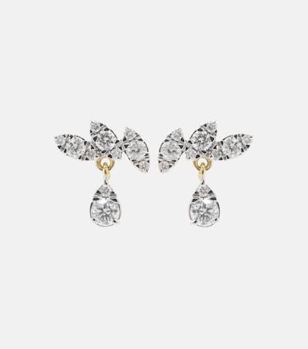 Muse Drop 10kt earrings with diamonds - Stone and Strand - Modalova