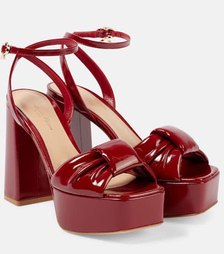 ParadÃ¬ leather platform sandals - Gianvito Rossi - Modalova