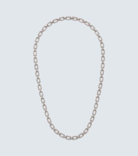 Kt white gold chain necklace with diamonds - Shay Jewelry - Modalova