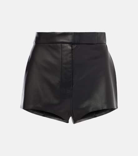 Alex Perry High-rise leather shorts - Alex Perry - Modalova