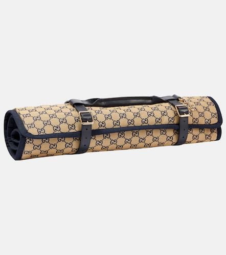 Cama para mascotas portátil de lona GG - Gucci - Modalova