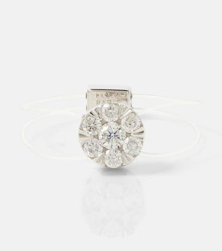 Persée Anello in oro bianco 18kt con diamanti - Persee - Modalova