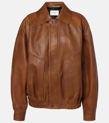 Chaqueta bomber de piel - Saint Laurent - Modalova