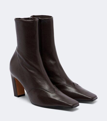 Khaite Nevada leather ankle boots - Khaite - Modalova