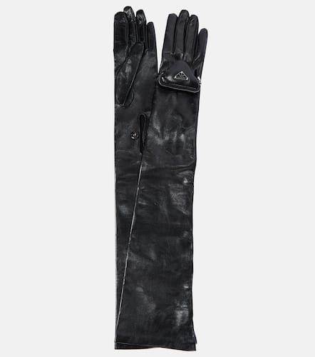 Prada Leather gloves - Prada - Modalova