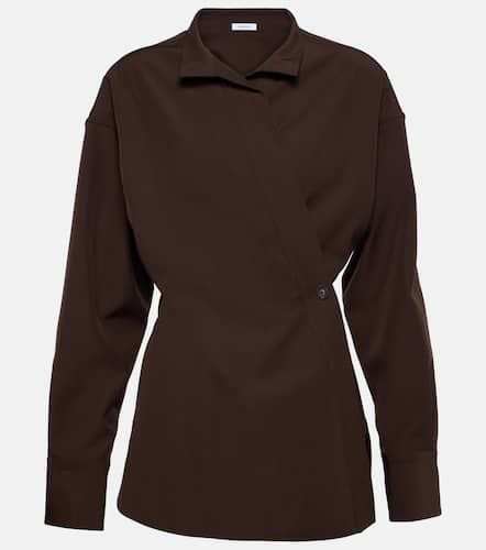 Ferragamo Camisa wrap de lana - Ferragamo - Modalova