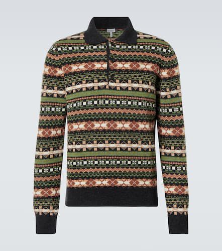 Loewe Pullover Fair Isle in lana - Loewe - Modalova