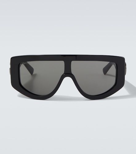 Gucci Double G flat-top sunglasses - Gucci - Modalova