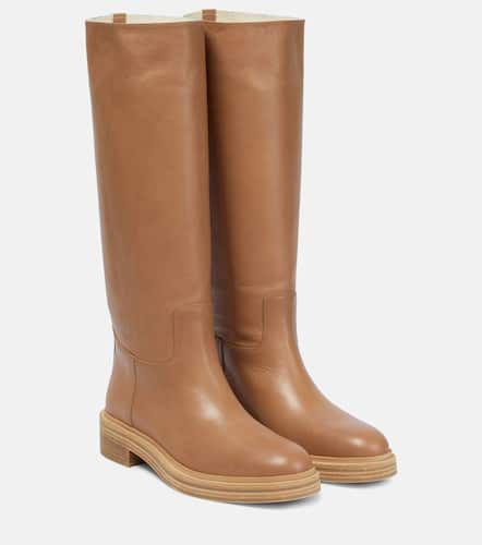 Leather riding boots - Brunello Cucinelli - Modalova