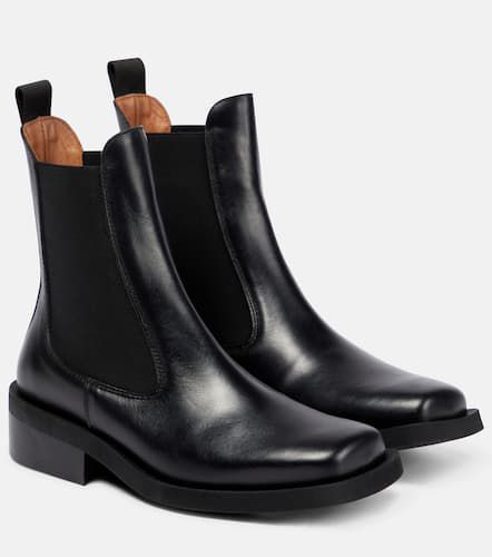 Ganni Chelsea Boots aus Leder - Ganni - Modalova