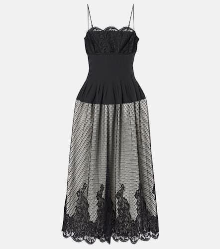 Katelyn cotton-blend lace midi dress - Simkhai - Modalova