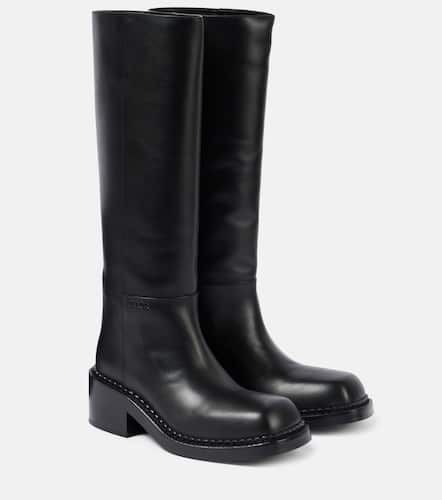 Prada Leather knee-high boots - Prada - Modalova