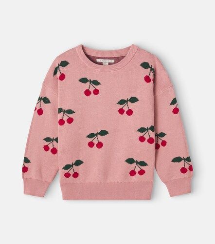 Konges Sløjd Pullover Lapis in jacquard di misto cotone - Konges Slojd - Modalova