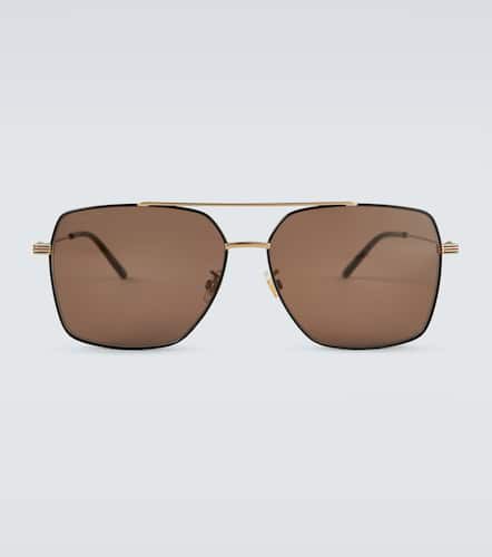 Gucci Square-frame metal sunglasses - Gucci - Modalova