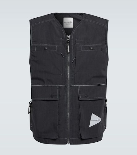 And Wander Zipped vest - And Wander - Modalova