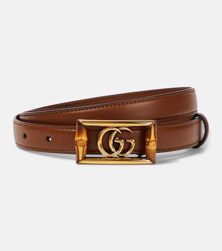 Gucci Double G leather belt - Gucci - Modalova