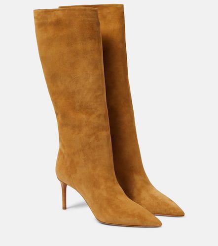 Botas altas Matignon de ante - Aquazzura - Modalova