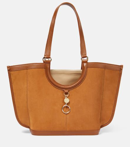 See By ChloÃ© Mara Large suede and leather shopper - See By Chloe - Modalova
