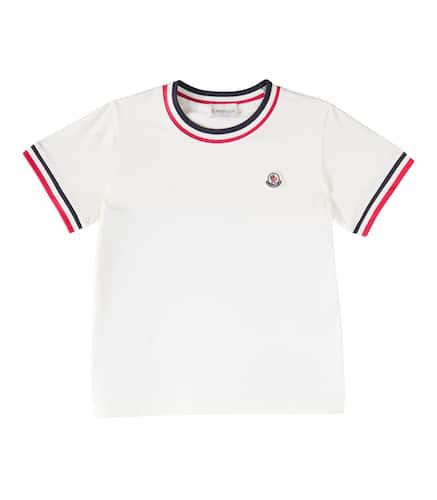 T-Shirt aus Baumwoll-Jersey - Moncler Enfant - Modalova